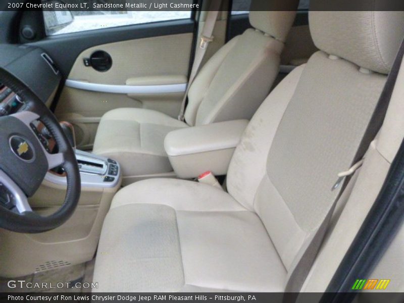 Sandstone Metallic / Light Cashmere 2007 Chevrolet Equinox LT