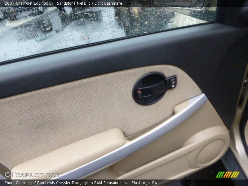 Sandstone Metallic / Light Cashmere 2007 Chevrolet Equinox LT