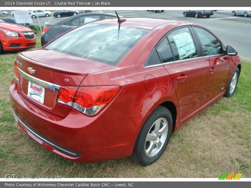 Crystal Red Tintcoat / Jet Black 2014 Chevrolet Cruze LT