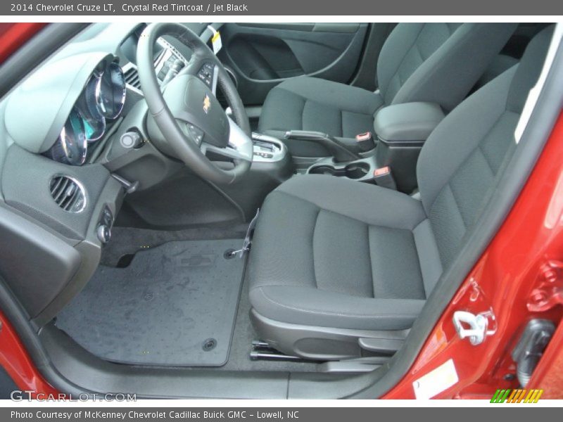 Crystal Red Tintcoat / Jet Black 2014 Chevrolet Cruze LT
