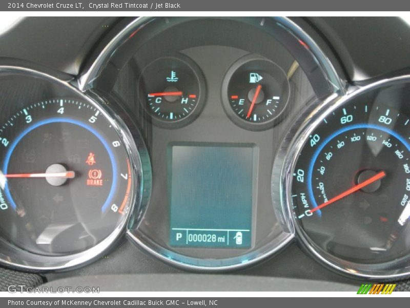Crystal Red Tintcoat / Jet Black 2014 Chevrolet Cruze LT