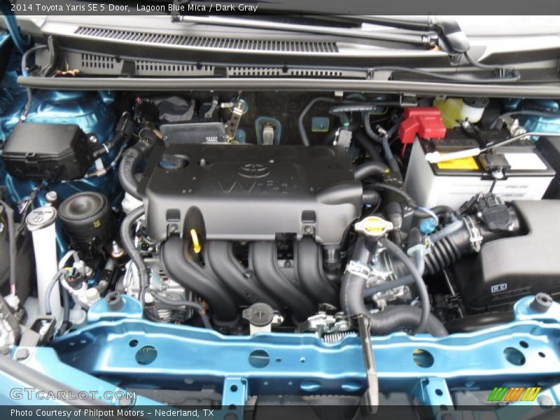  2014 Yaris SE 5 Door Engine - 1.5 Liter DOHC 16-Valve VVT-i 4 Cylinder