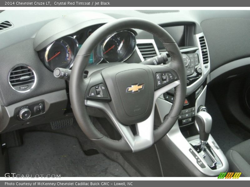 Crystal Red Tintcoat / Jet Black 2014 Chevrolet Cruze LT