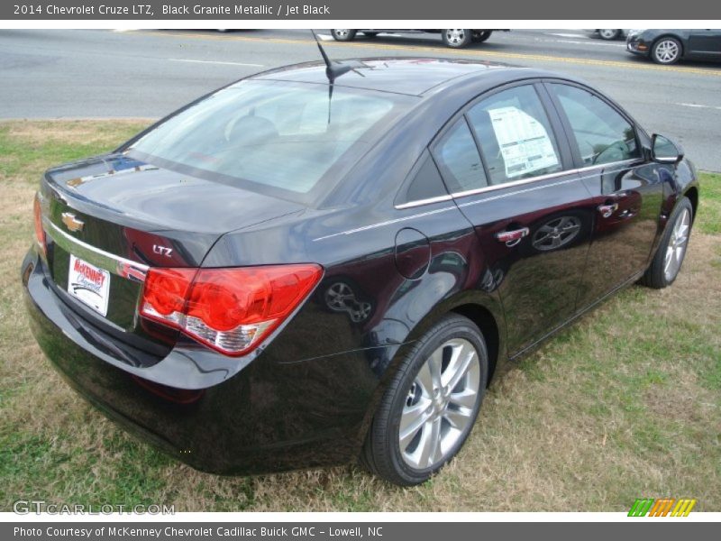 Black Granite Metallic / Jet Black 2014 Chevrolet Cruze LTZ
