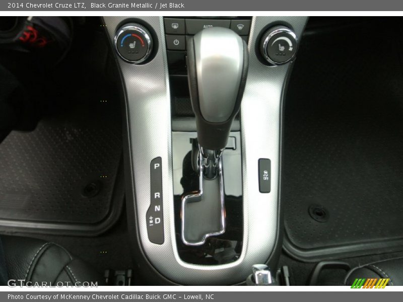 Black Granite Metallic / Jet Black 2014 Chevrolet Cruze LTZ