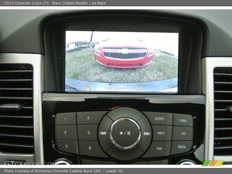 Black Granite Metallic / Jet Black 2014 Chevrolet Cruze LTZ