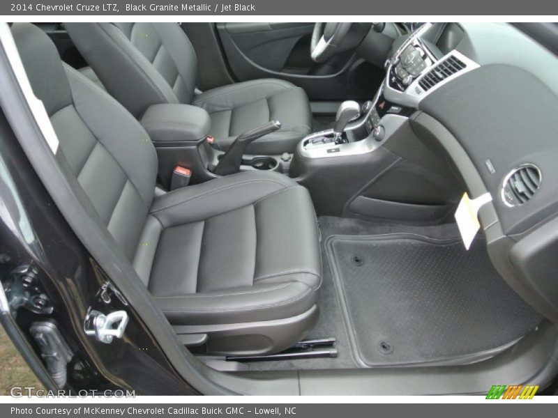 Black Granite Metallic / Jet Black 2014 Chevrolet Cruze LTZ
