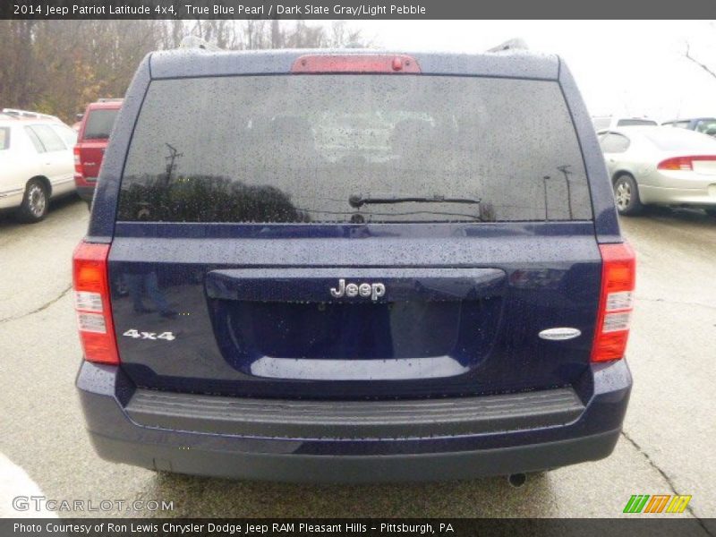 True Blue Pearl / Dark Slate Gray/Light Pebble 2014 Jeep Patriot Latitude 4x4