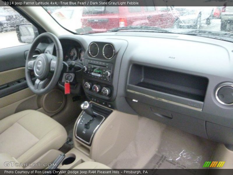 True Blue Pearl / Dark Slate Gray/Light Pebble 2014 Jeep Patriot Latitude 4x4