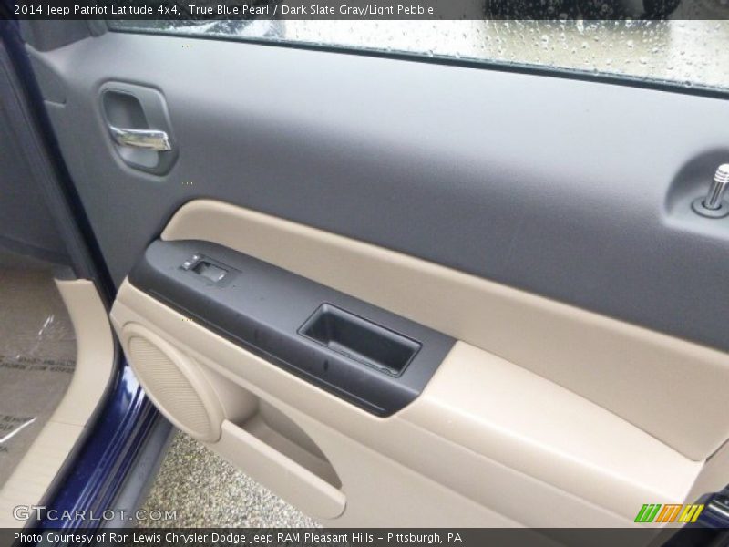 True Blue Pearl / Dark Slate Gray/Light Pebble 2014 Jeep Patriot Latitude 4x4
