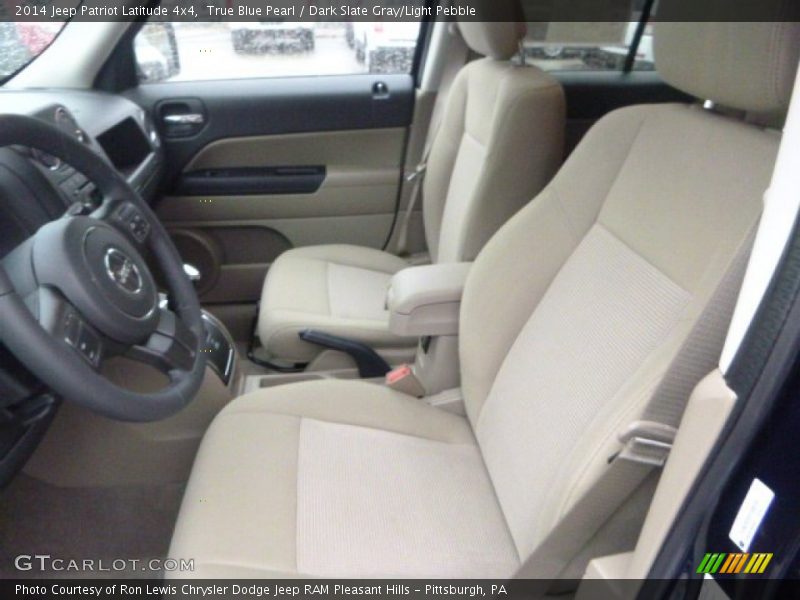 True Blue Pearl / Dark Slate Gray/Light Pebble 2014 Jeep Patriot Latitude 4x4
