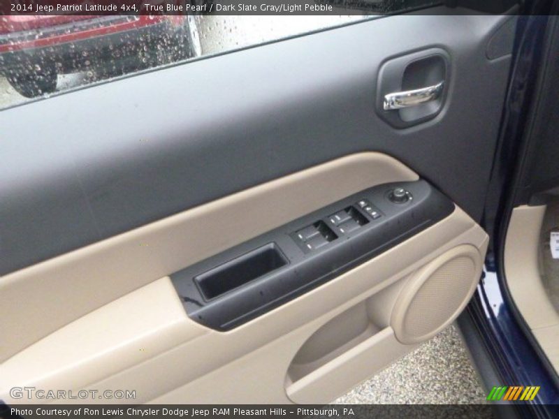True Blue Pearl / Dark Slate Gray/Light Pebble 2014 Jeep Patriot Latitude 4x4