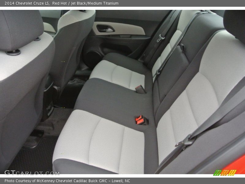 Red Hot / Jet Black/Medium Titanium 2014 Chevrolet Cruze LS
