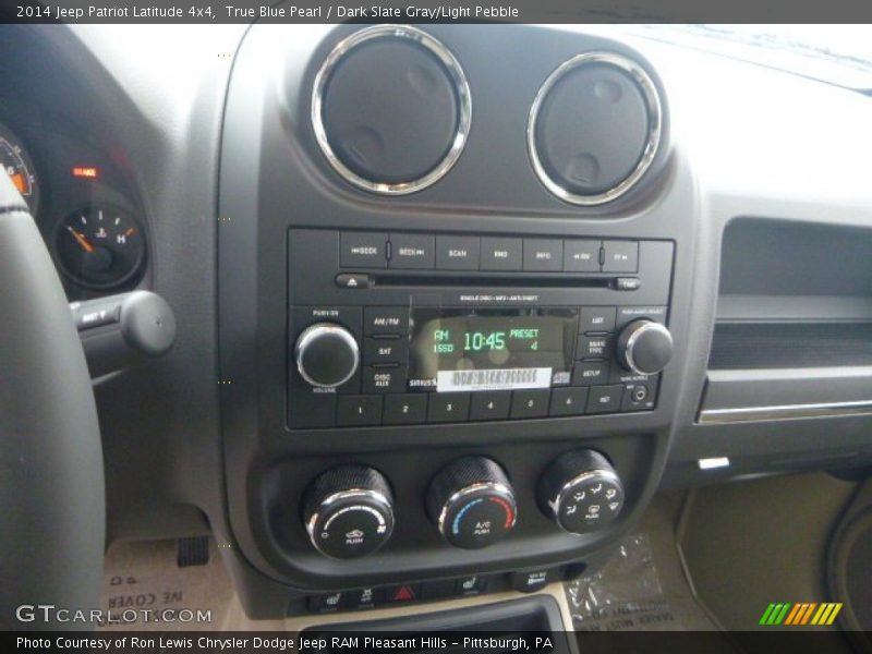 True Blue Pearl / Dark Slate Gray/Light Pebble 2014 Jeep Patriot Latitude 4x4