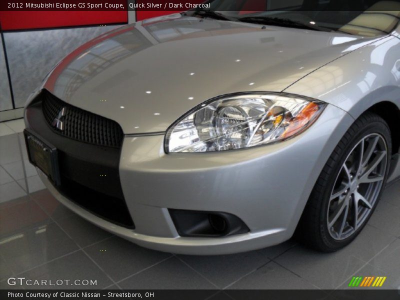 Quick Silver / Dark Charcoal 2012 Mitsubishi Eclipse GS Sport Coupe