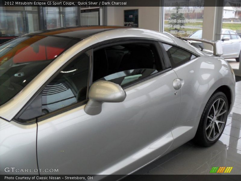 Quick Silver / Dark Charcoal 2012 Mitsubishi Eclipse GS Sport Coupe