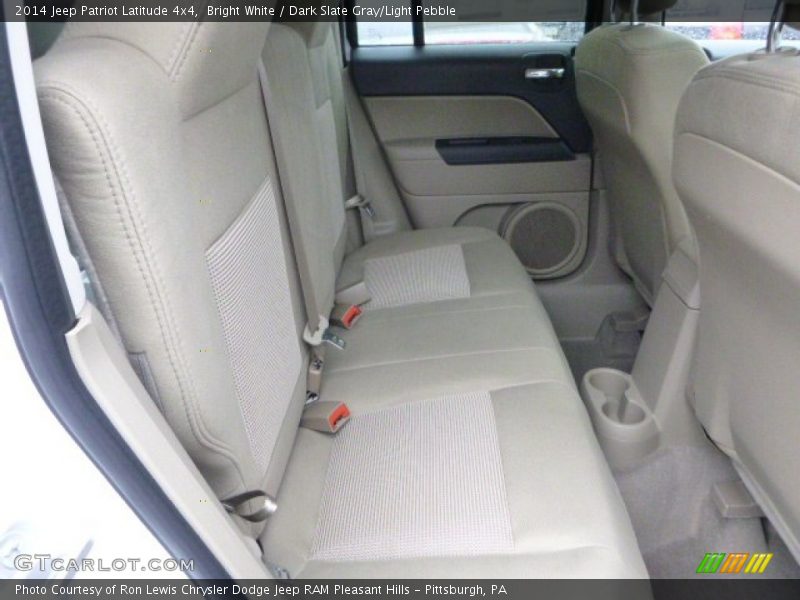 Bright White / Dark Slate Gray/Light Pebble 2014 Jeep Patriot Latitude 4x4