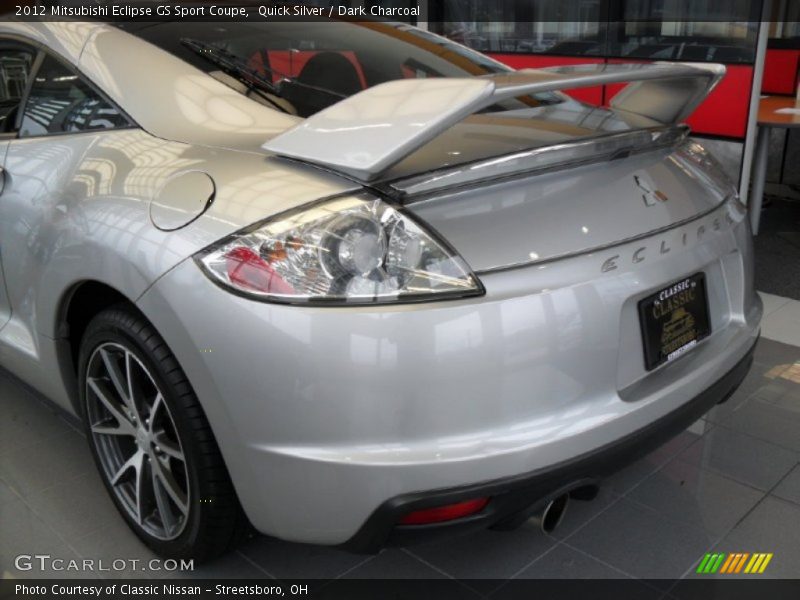 Quick Silver / Dark Charcoal 2012 Mitsubishi Eclipse GS Sport Coupe