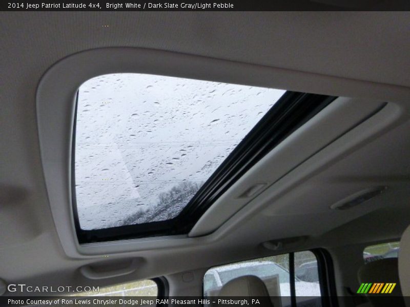 Bright White / Dark Slate Gray/Light Pebble 2014 Jeep Patriot Latitude 4x4