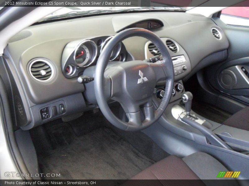 Quick Silver / Dark Charcoal 2012 Mitsubishi Eclipse GS Sport Coupe