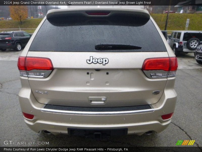 Cashmere Pearl / Overland Nepal Jeep Brown Light Frost 2014 Jeep Grand Cherokee Overland 4x4
