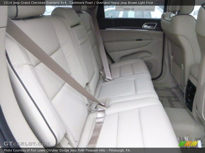 Cashmere Pearl / Overland Nepal Jeep Brown Light Frost 2014 Jeep Grand Cherokee Overland 4x4