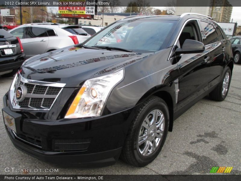 Black Ice Metallic / Ebony/Ebony 2012 Cadillac SRX Luxury