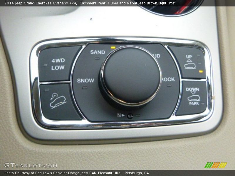 Cashmere Pearl / Overland Nepal Jeep Brown Light Frost 2014 Jeep Grand Cherokee Overland 4x4