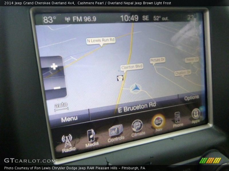 Cashmere Pearl / Overland Nepal Jeep Brown Light Frost 2014 Jeep Grand Cherokee Overland 4x4