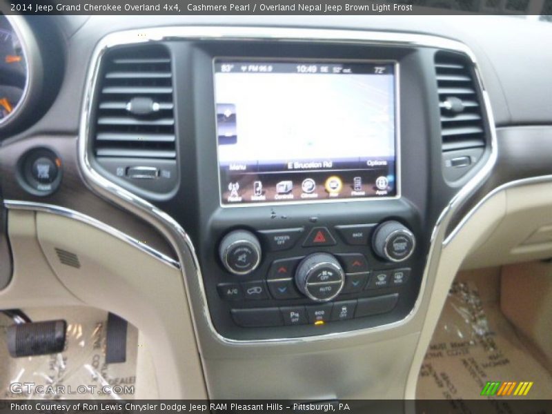 Cashmere Pearl / Overland Nepal Jeep Brown Light Frost 2014 Jeep Grand Cherokee Overland 4x4