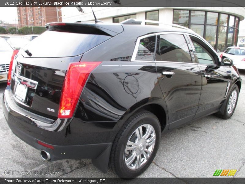 Black Ice Metallic / Ebony/Ebony 2012 Cadillac SRX Luxury