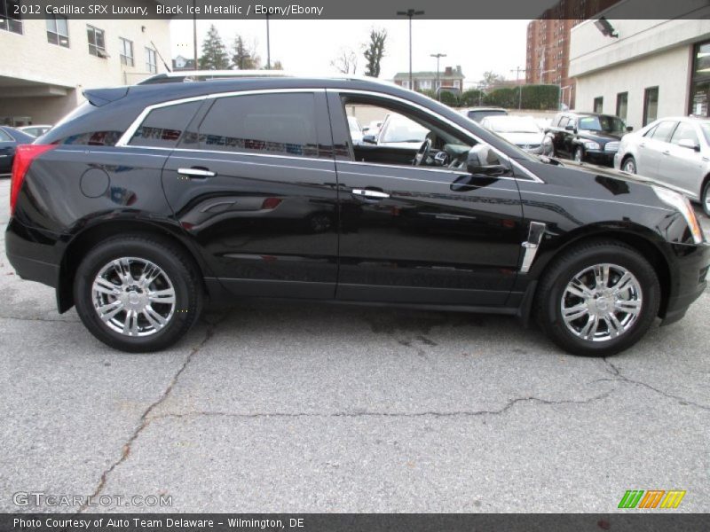 Black Ice Metallic / Ebony/Ebony 2012 Cadillac SRX Luxury