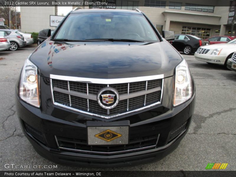 Black Ice Metallic / Ebony/Ebony 2012 Cadillac SRX Luxury