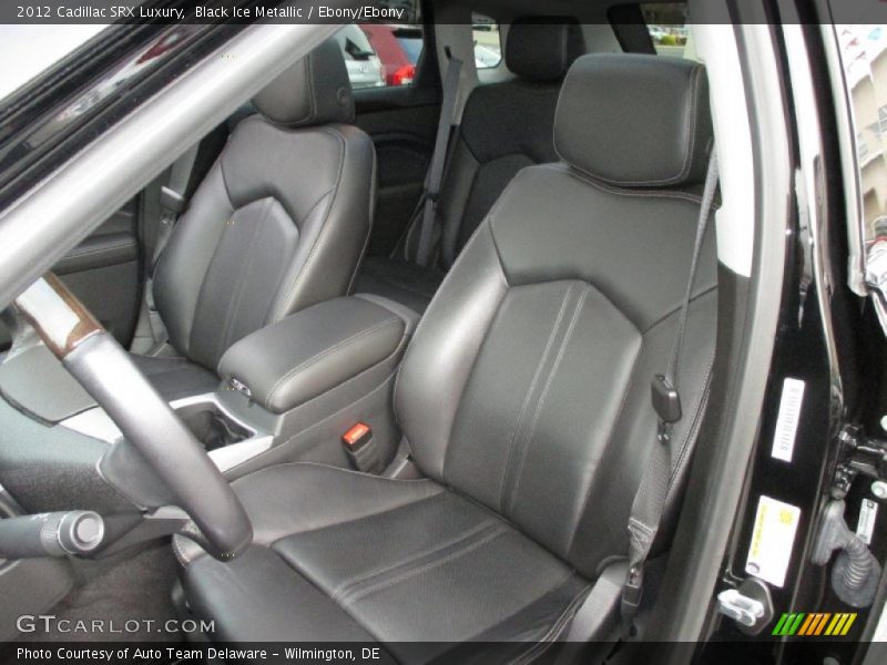 Black Ice Metallic / Ebony/Ebony 2012 Cadillac SRX Luxury