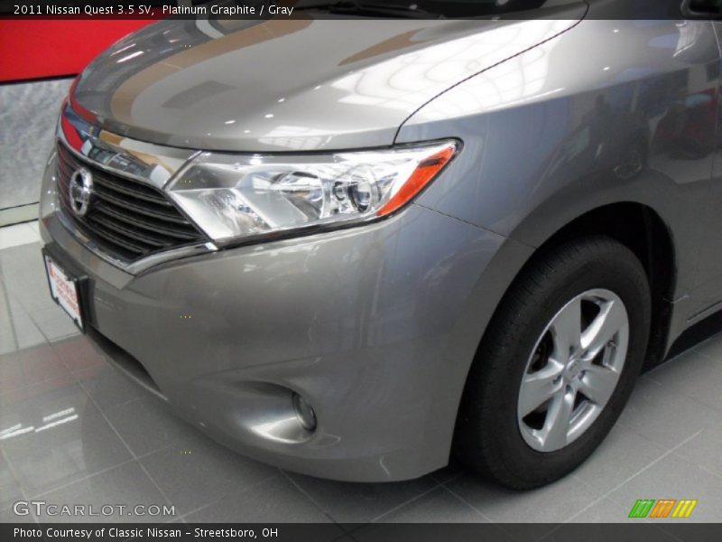 Platinum Graphite / Gray 2011 Nissan Quest 3.5 SV