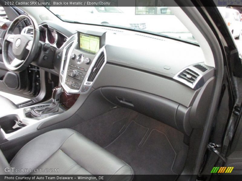 Black Ice Metallic / Ebony/Ebony 2012 Cadillac SRX Luxury