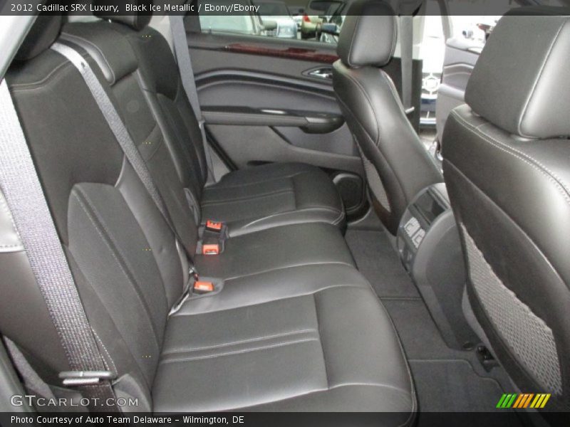 Black Ice Metallic / Ebony/Ebony 2012 Cadillac SRX Luxury