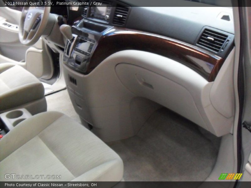 Platinum Graphite / Gray 2011 Nissan Quest 3.5 SV