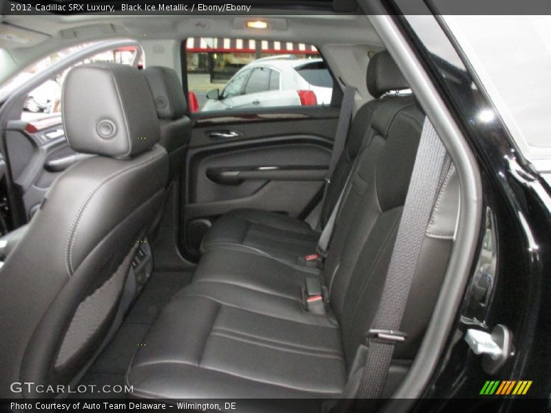 Black Ice Metallic / Ebony/Ebony 2012 Cadillac SRX Luxury