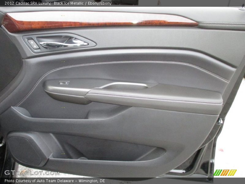 Black Ice Metallic / Ebony/Ebony 2012 Cadillac SRX Luxury