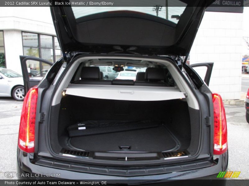 Black Ice Metallic / Ebony/Ebony 2012 Cadillac SRX Luxury