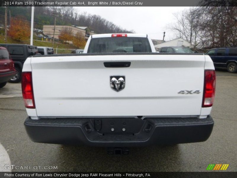 Bright White / Black/Diesel Gray 2014 Ram 1500 Tradesman Regular Cab 4x4