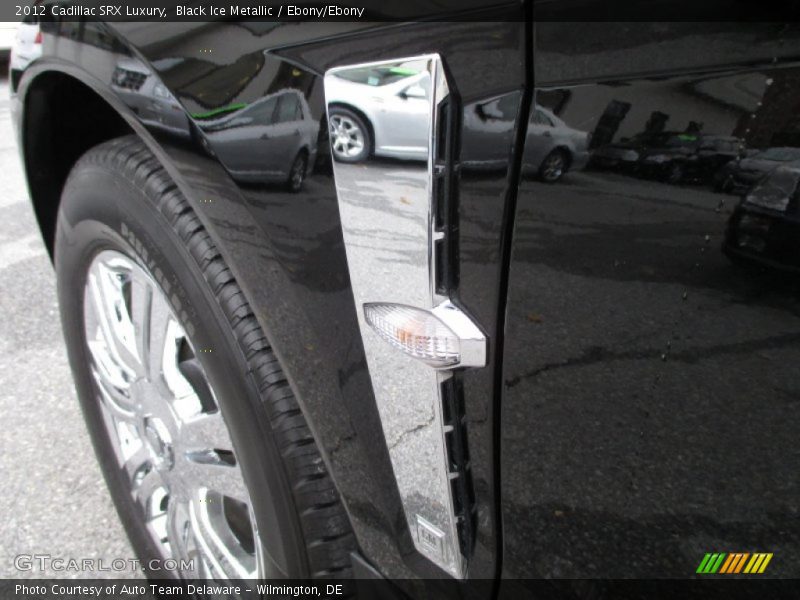 Black Ice Metallic / Ebony/Ebony 2012 Cadillac SRX Luxury