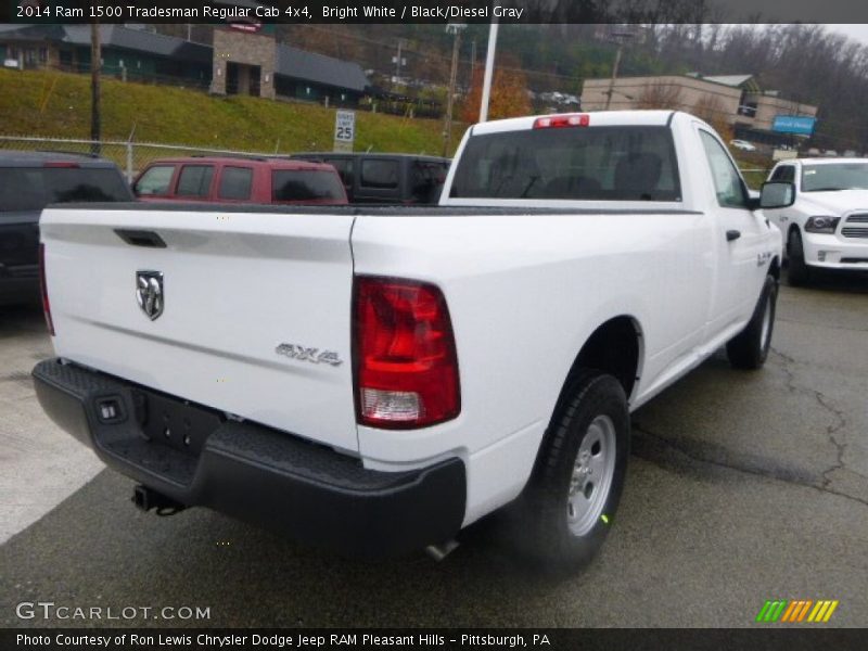 Bright White / Black/Diesel Gray 2014 Ram 1500 Tradesman Regular Cab 4x4
