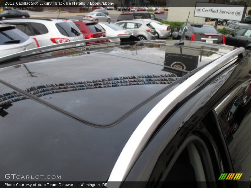 Black Ice Metallic / Ebony/Ebony 2012 Cadillac SRX Luxury