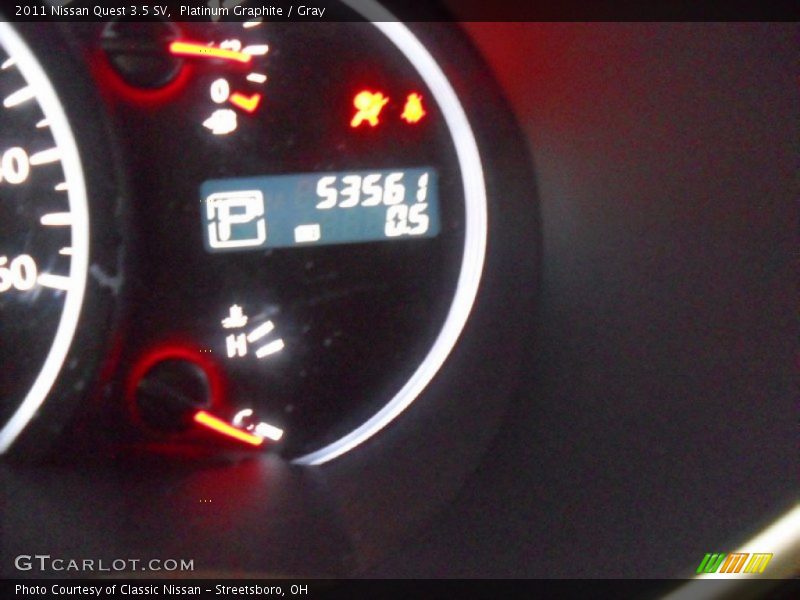 Platinum Graphite / Gray 2011 Nissan Quest 3.5 SV