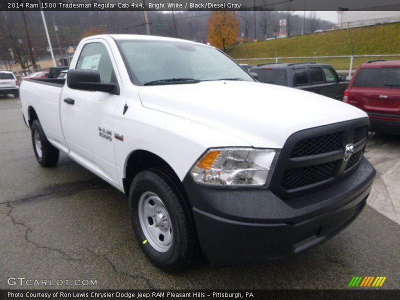 Bright White / Black/Diesel Gray 2014 Ram 1500 Tradesman Regular Cab 4x4
