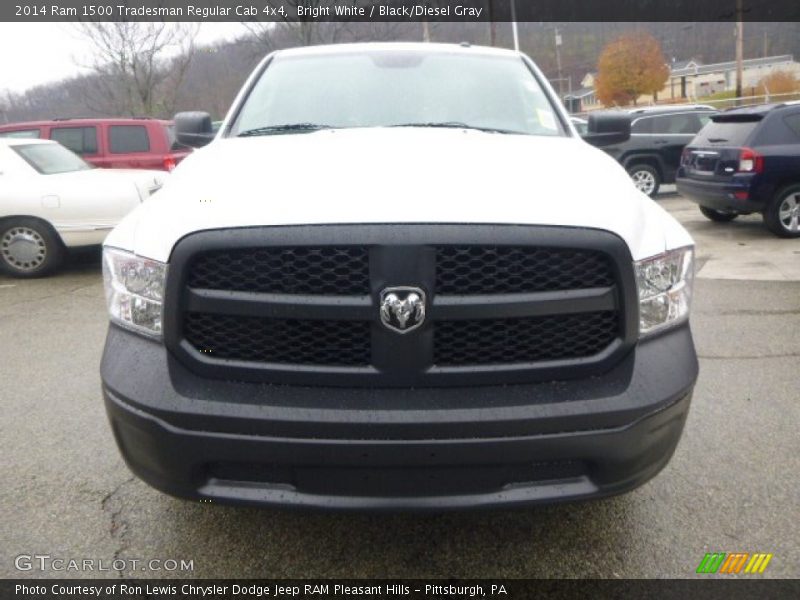 Bright White / Black/Diesel Gray 2014 Ram 1500 Tradesman Regular Cab 4x4