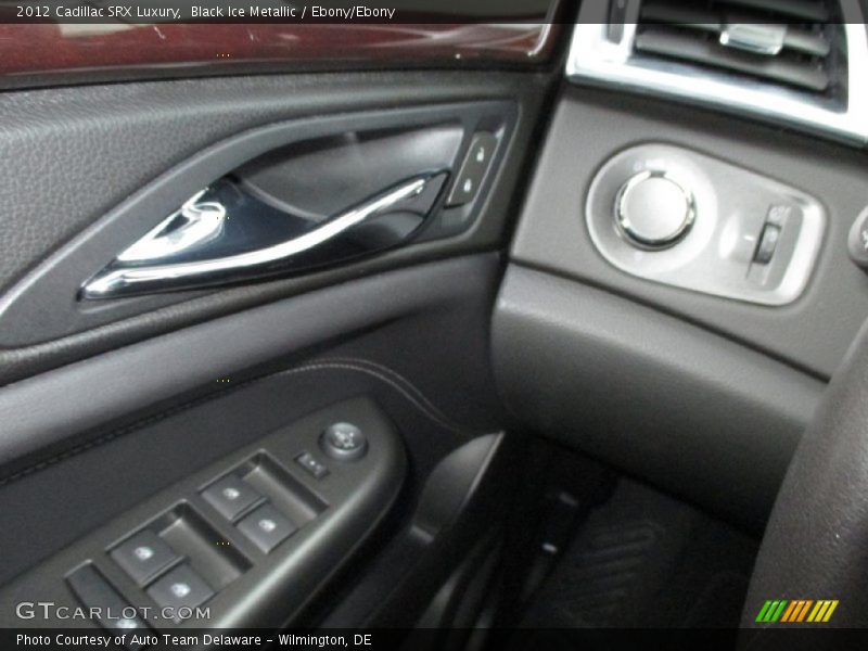 Black Ice Metallic / Ebony/Ebony 2012 Cadillac SRX Luxury