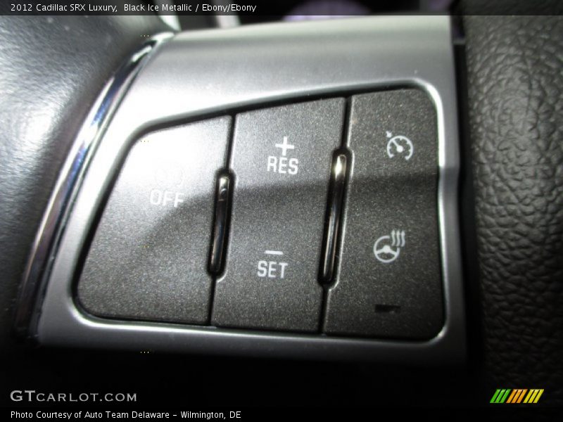 Black Ice Metallic / Ebony/Ebony 2012 Cadillac SRX Luxury